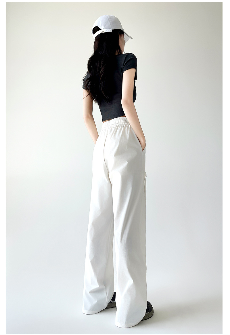 กางเกงวอร์ม สตรีท เอวสูง รุ่นกระเป๋าข้างเฮียง รหัส CN50312