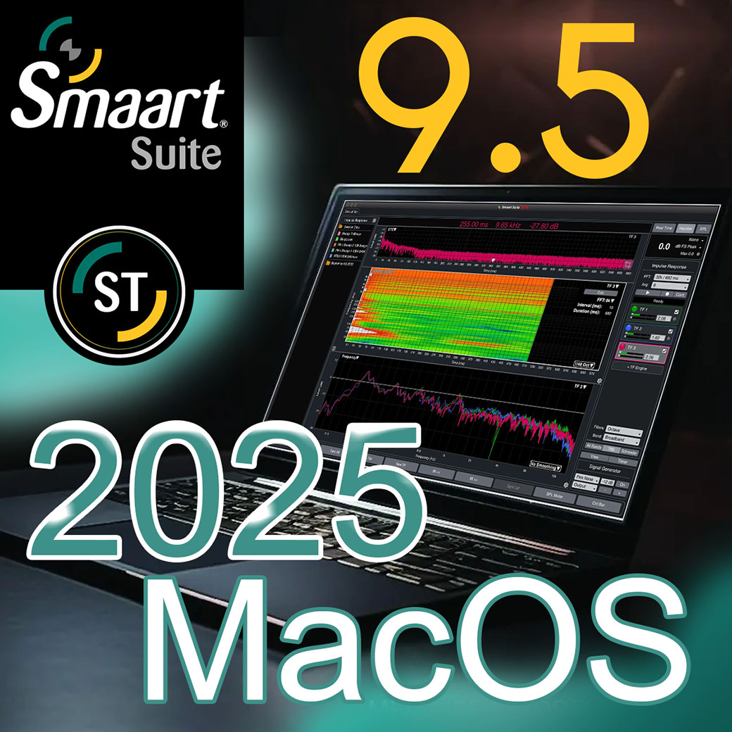 Rational Acoustics Smaart Suite 9.5 full ถาวร-MacOS
