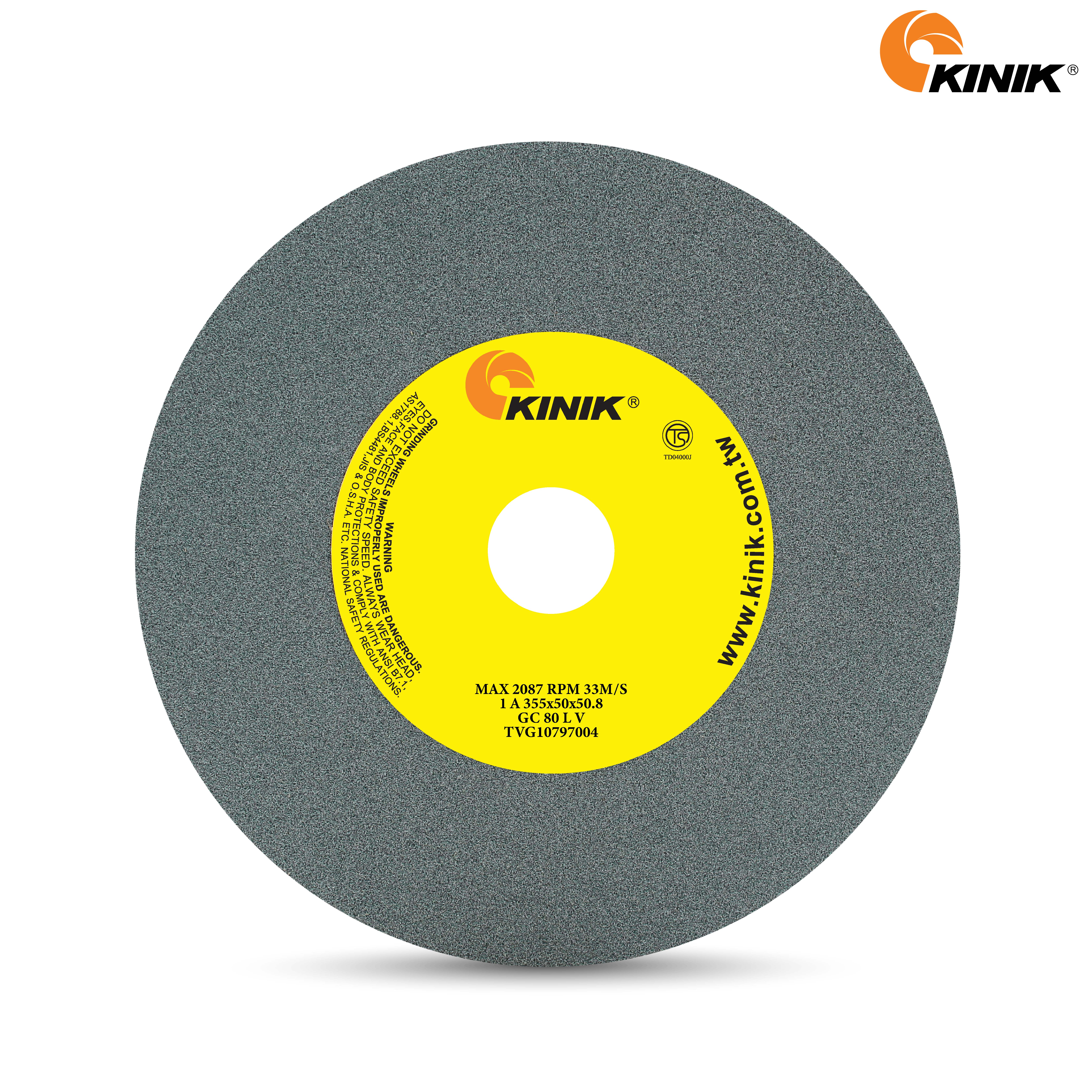 หินเจียร KINIK GC80LV1A 355x50x50.8 mm.
