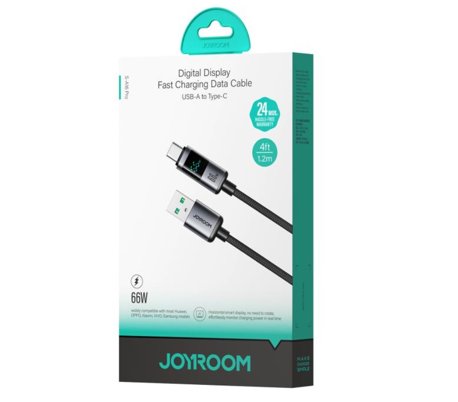 JOYROOM S-A16 Pro T-C 66W 1.2M (แพ็คเก็จใหม่)