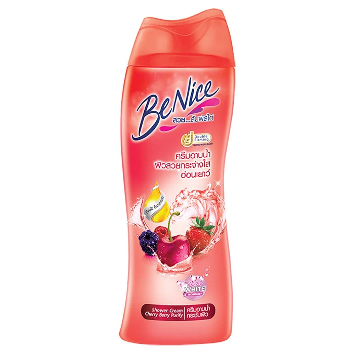 8851989080116 180ml.บีไนซ์ครีมอาบน้ำ /แดง
