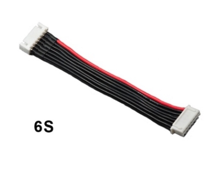[สายต่อ บาลานซ์] 2S/3S/4S/5S/6S Battery Balance Charger Silicone Wire Extension Lead JST-XH ยาวประมาณ 20cm