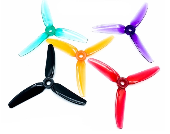 HQprop 4x4.3x3 V1S Prop ใบพัดโดรน 1ถุง 4ใบ สุ่มสี