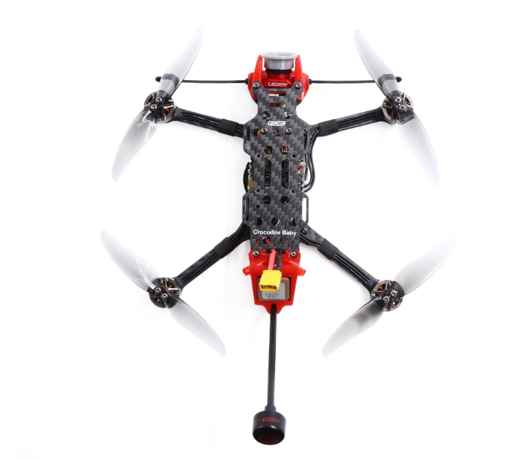 GEPRC Crocodile Baby 4 Analog Long Range FPV(New F722 AIO) โดรนขนาดใบพัด 4นิ้ว