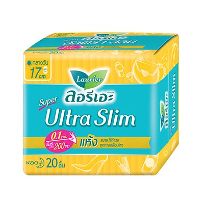 4901301506986 ลอรีเอะ อัลตร้า สลิม 17ซม. 20ชิ้น