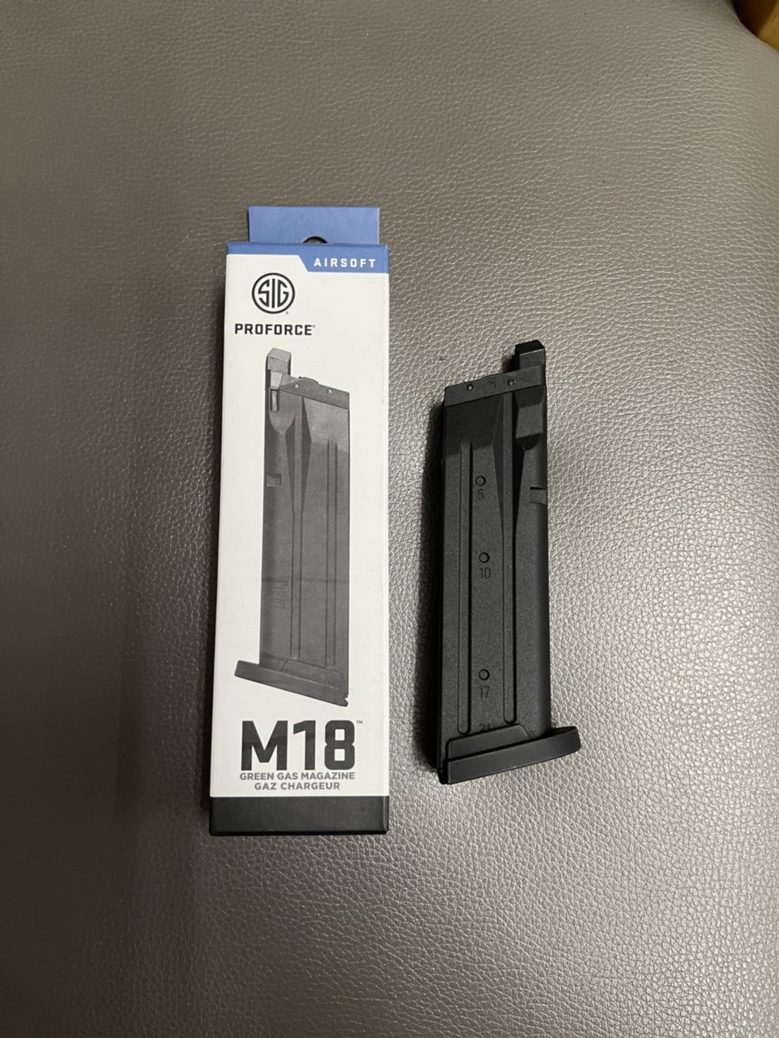 แม็กกาซีน SIG AIR M18 P320 ดำ