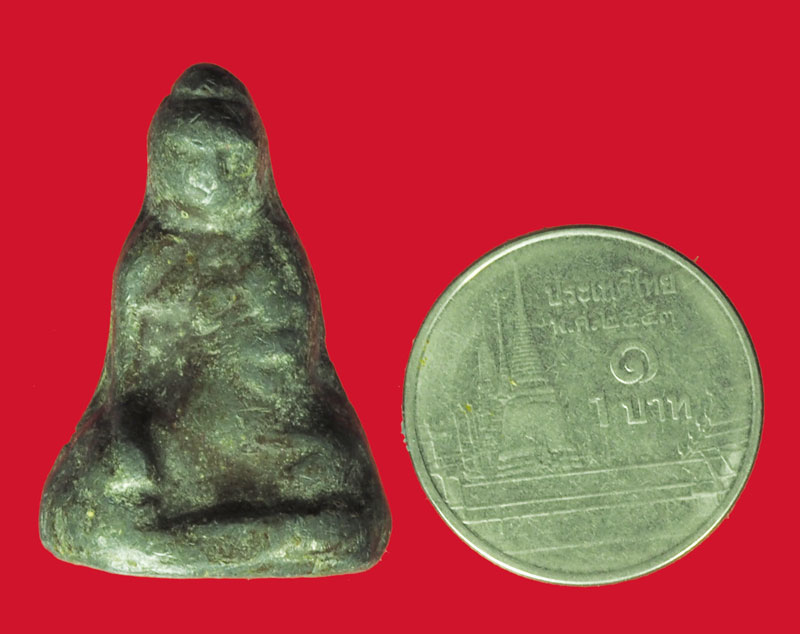 A5623 พระเนื้อชินตะกั่ว ไม่ทราบที่และปีสร้าง 8