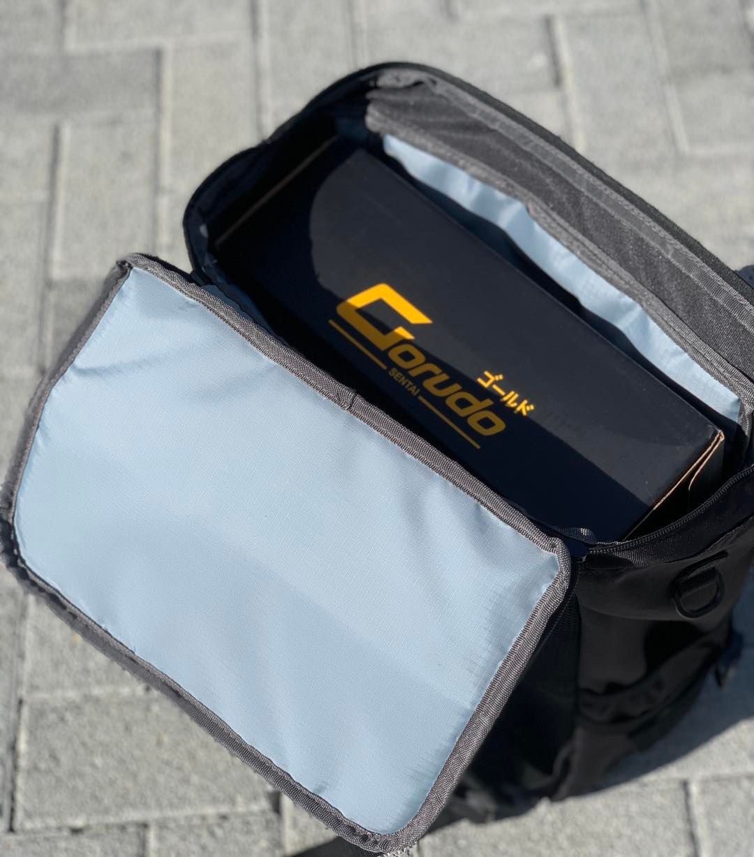 Gorudo Backpack Black Classic #Original เป้สะพายหลัง