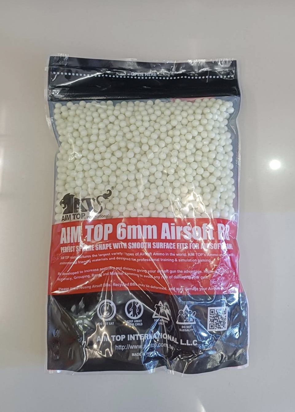 AIMTOP 0.20g. เรืองแสง 5000 นัด made in Taiwan