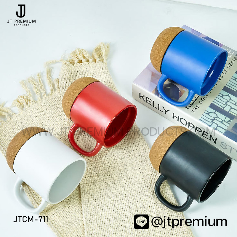 แก้วเซรามิคพร้อมสกรีน รุ่น JTCM-711