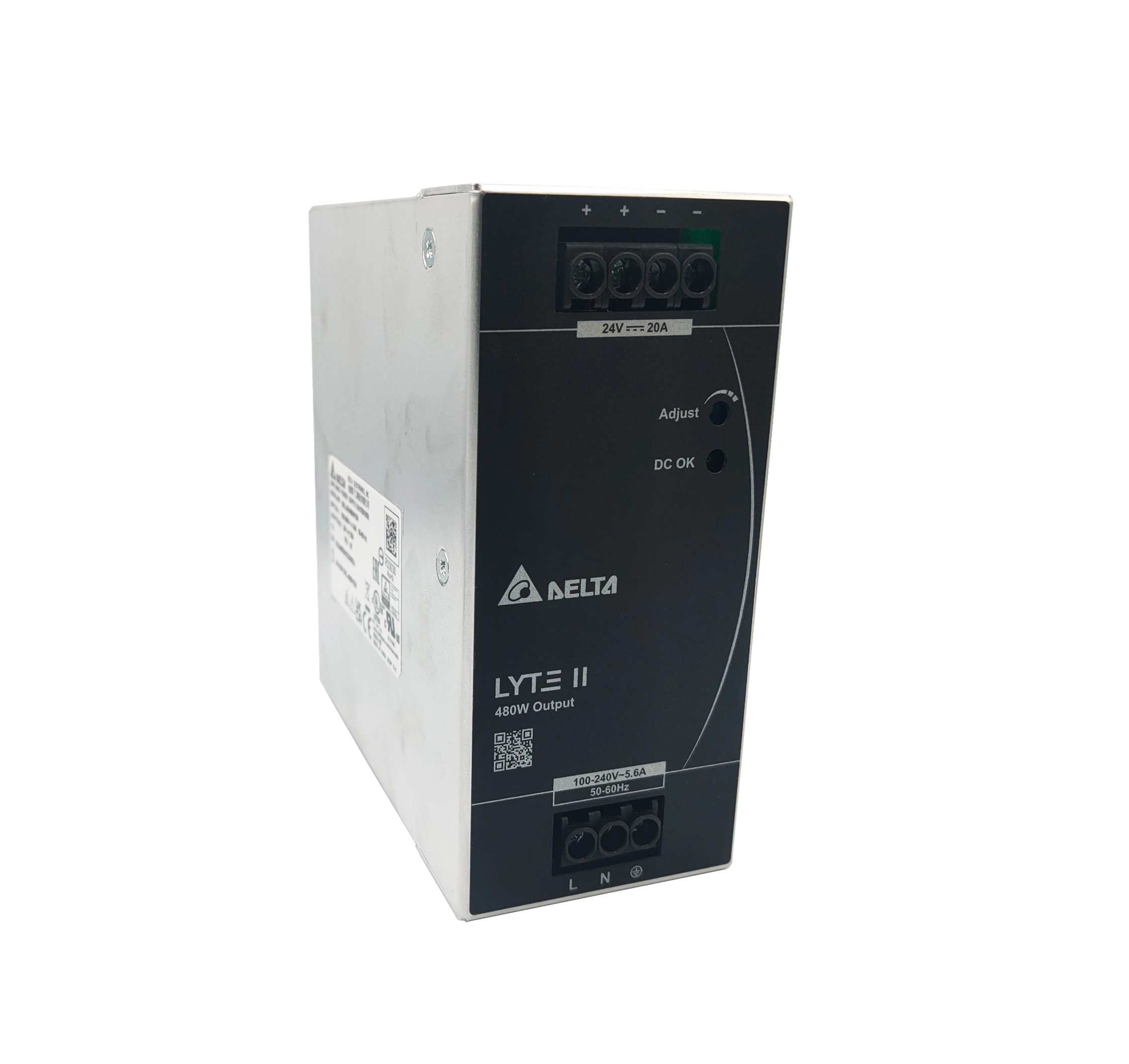 DRL-24V480W1EN Output 24V/20A (480W) Delta Power Supply