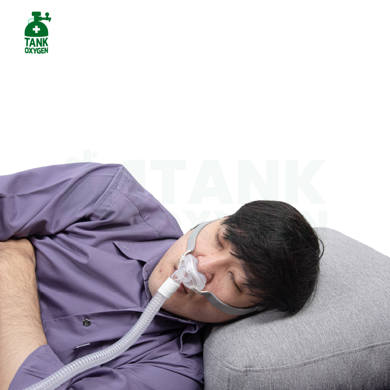 Nasal Pillow Mask YP-01 หน้ากากชนิดสอดจมูกสำหรับเครื่อง CPAP Bipap