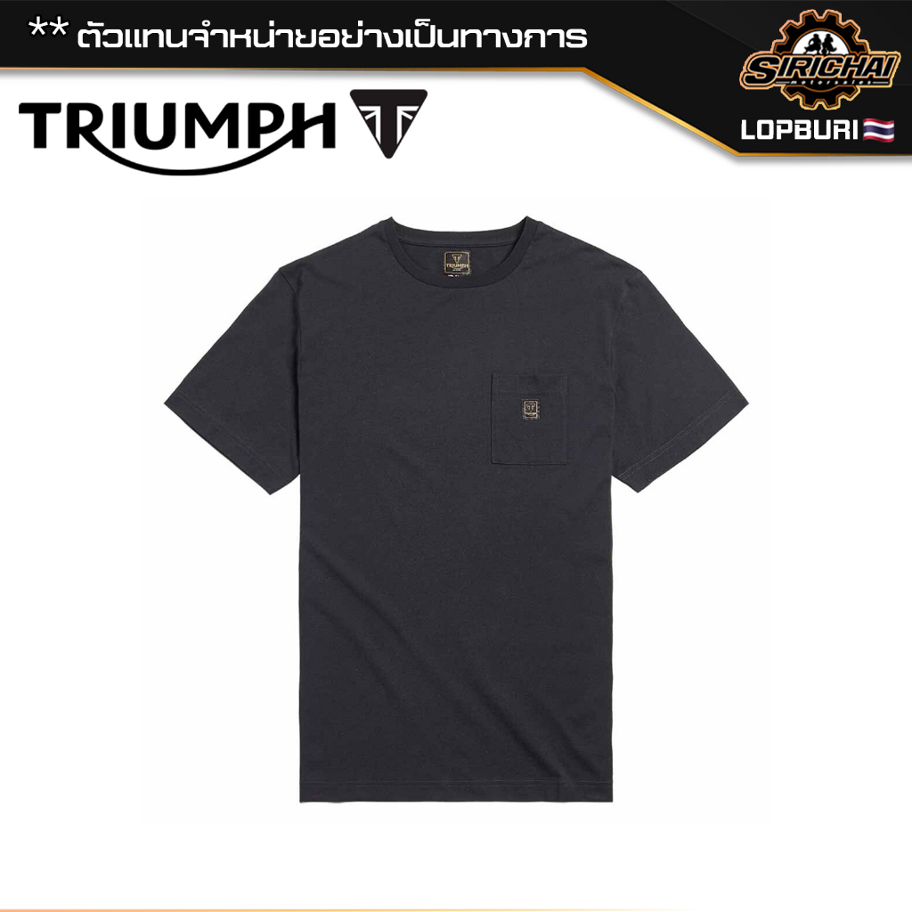 เสื้อยืด Triumph MTSS2332 ของแท้ 100%✅ ( 📌แนะนำลด 1 ไซส์จากปกติ ไซส์ยุโรปคับ )