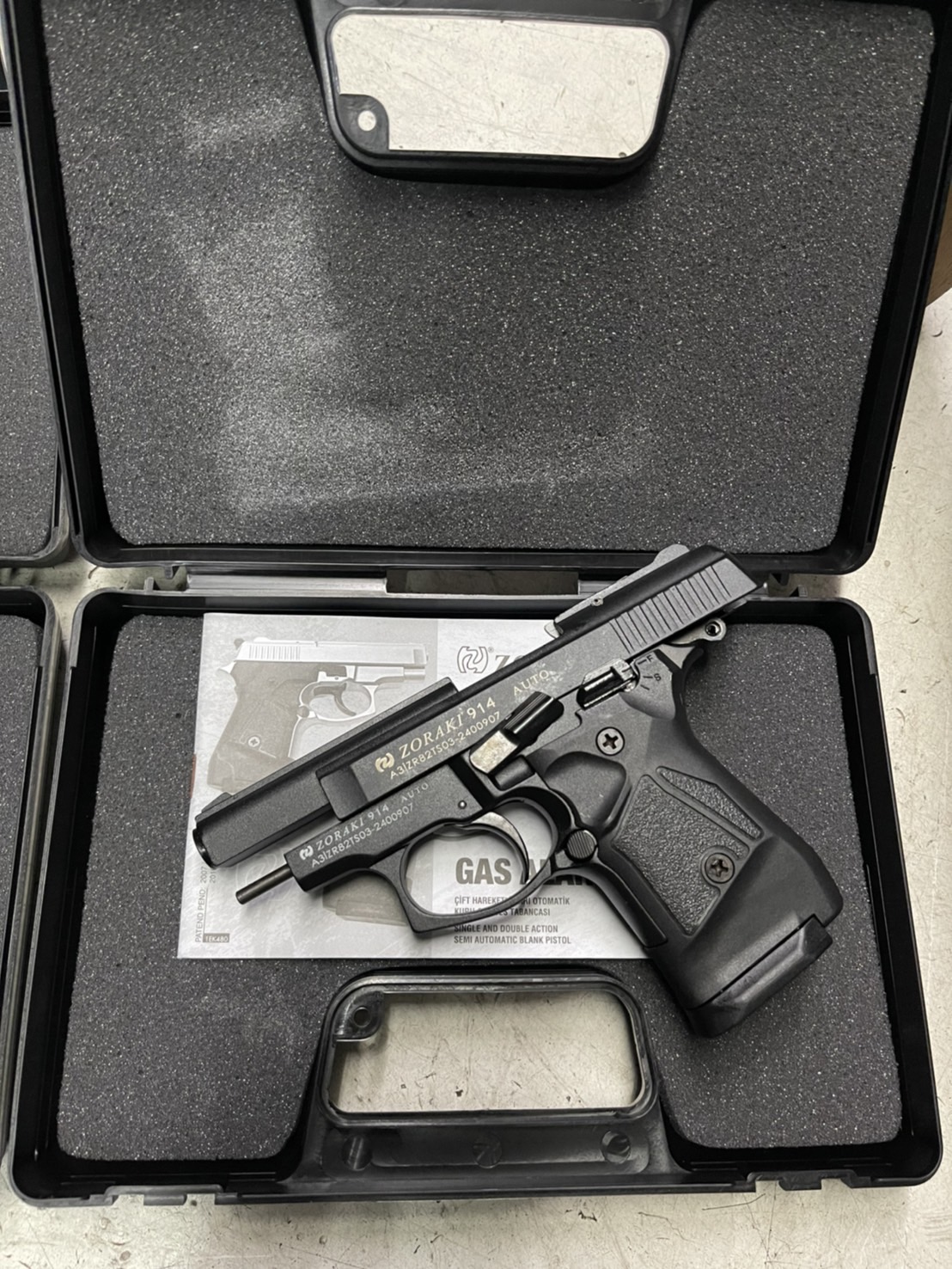 Zoraki 914 สีดำ ยิง Full-Auto