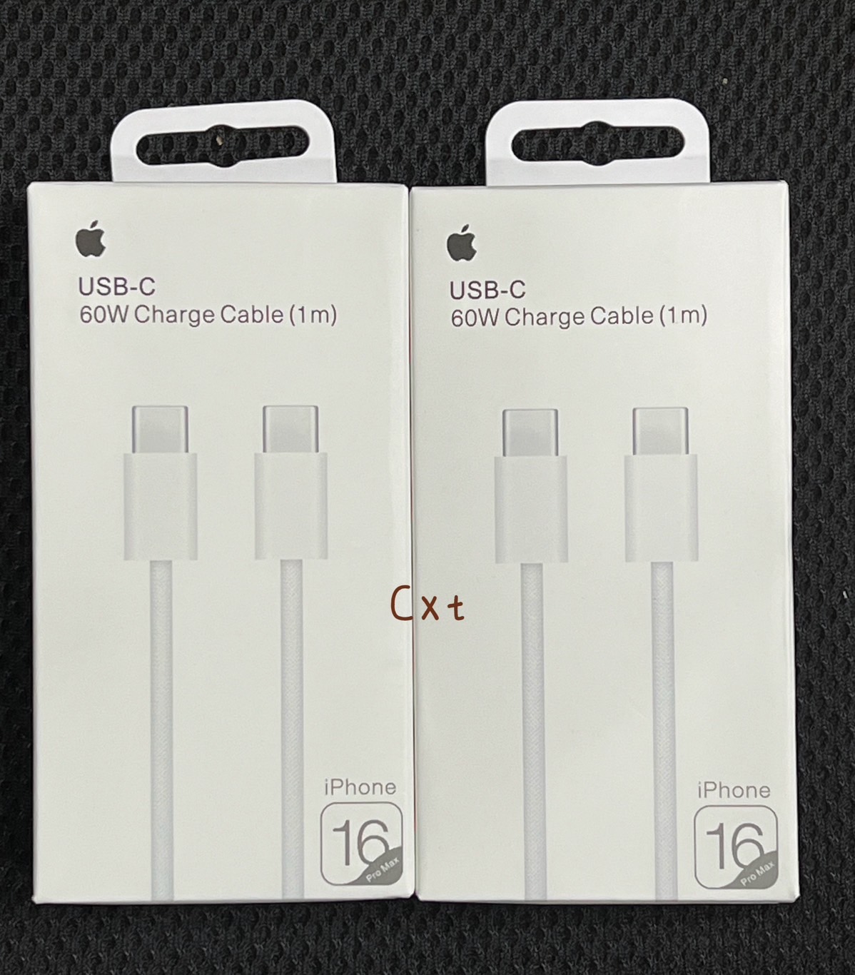 สายชาร์จ USB-C to C 60W 1m (IP 16Pro Max)