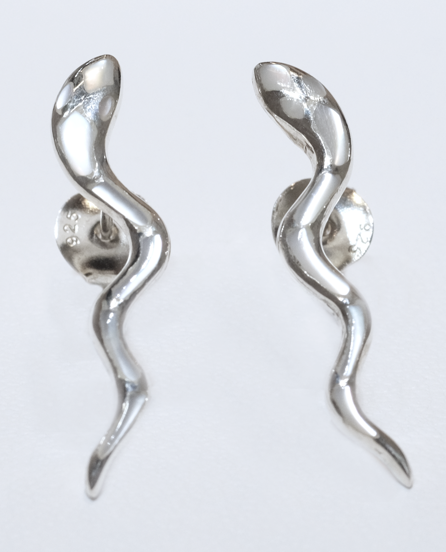 Straight Serpent Earrings