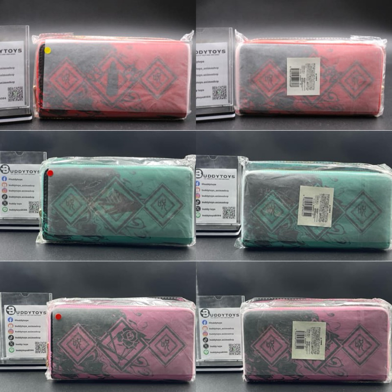 กระเป๋าสตางค์แบบยาว ยูจิ&เมงุมิ&โนบาระ จากอะนิเมะมหาเวทย์ผนึกมาร[Jujutsu Kaisen Long Wallet Yuji-Nobara-Mugumi]