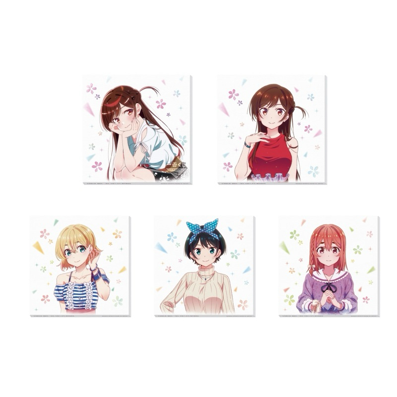 แคนวาส จิซึรุ&รุกะ&ซูมิ -สะดุดรักยัยแฟนเช่า[Rent-A-Girlfriend F Prize -Canvas Board- Chizuru&Ruka&Sumi]