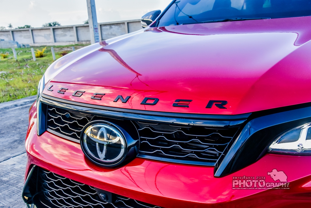 ตัวอักษรฝากระโปรงหน้ารีเจนเดอร์Legender 2022 โตโยต้า ฟอร์จูนเนอร์