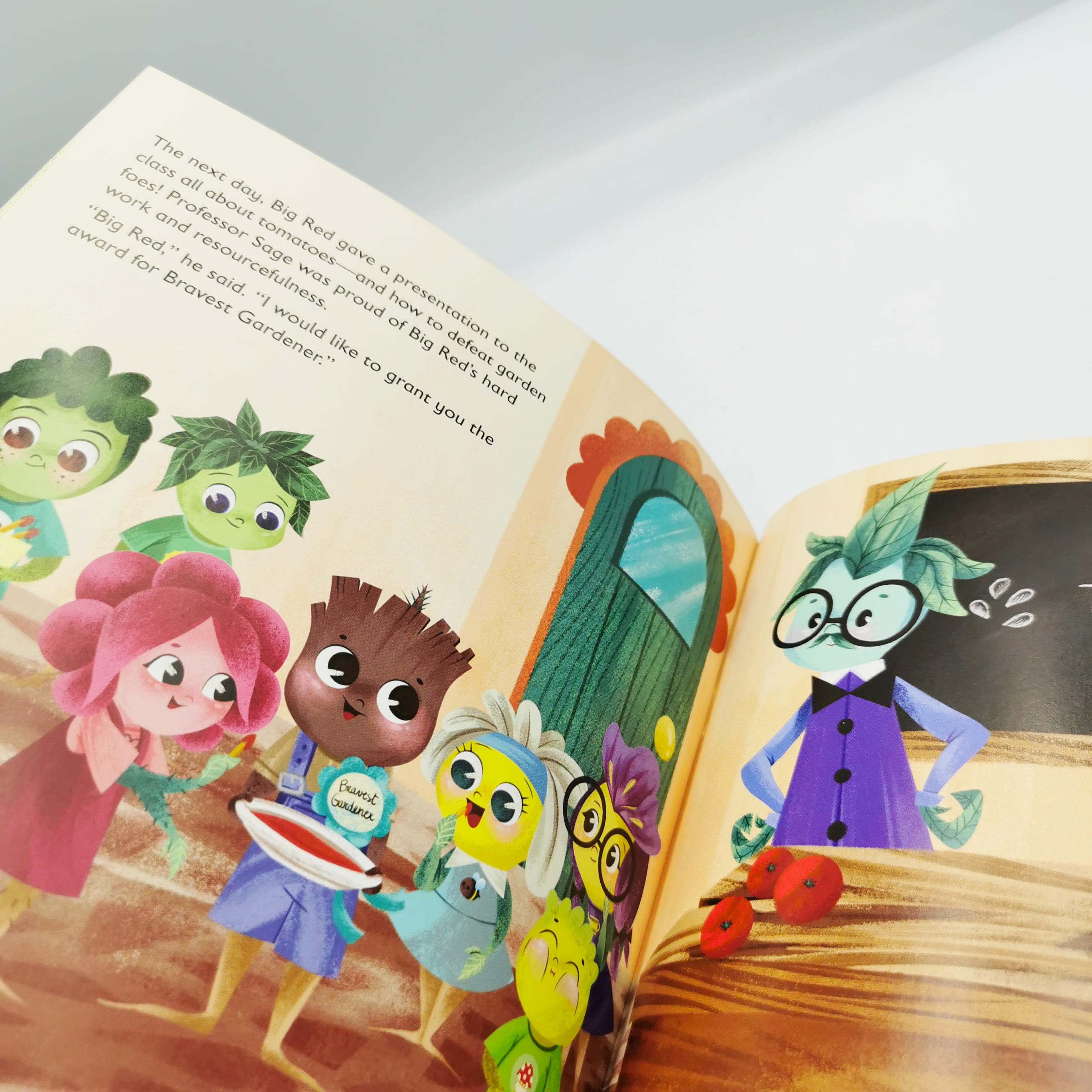 Big Red and the Terrible Tomato Hornworm (Bloomers Island)