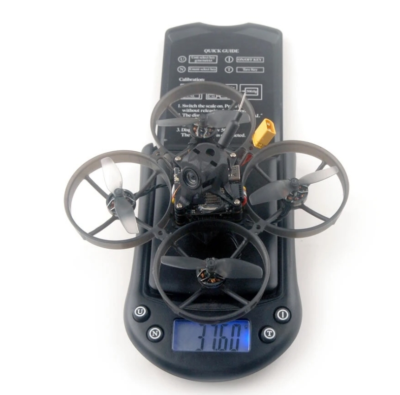 Happymodel Mobula7 80mm 2S Micro Whoop FPV Racing Drone BNF CrazyF4HD ELRS FC DJI O4 Air Unit HD Digital