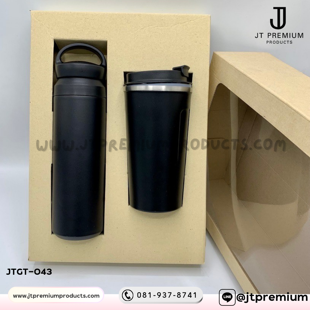 ชุดกิ๊ฟเซ็ทกระบอกน้ำสแตนเลส รุ่น JTGT-043