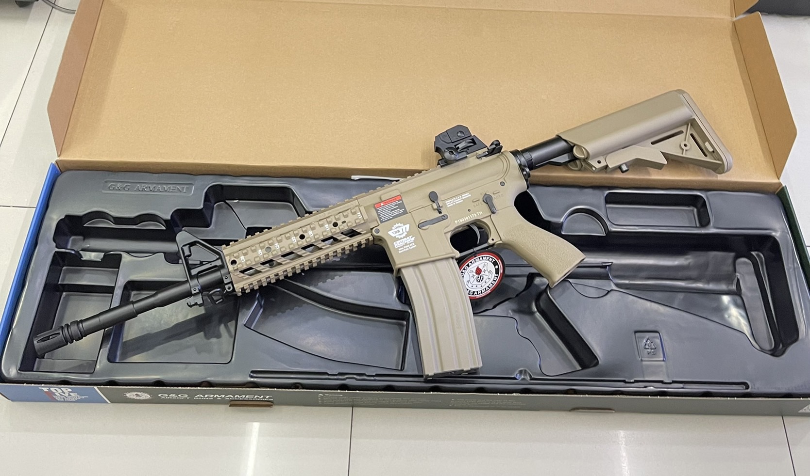 CM16 Raider- L M4 RIS สีทราย - G&G