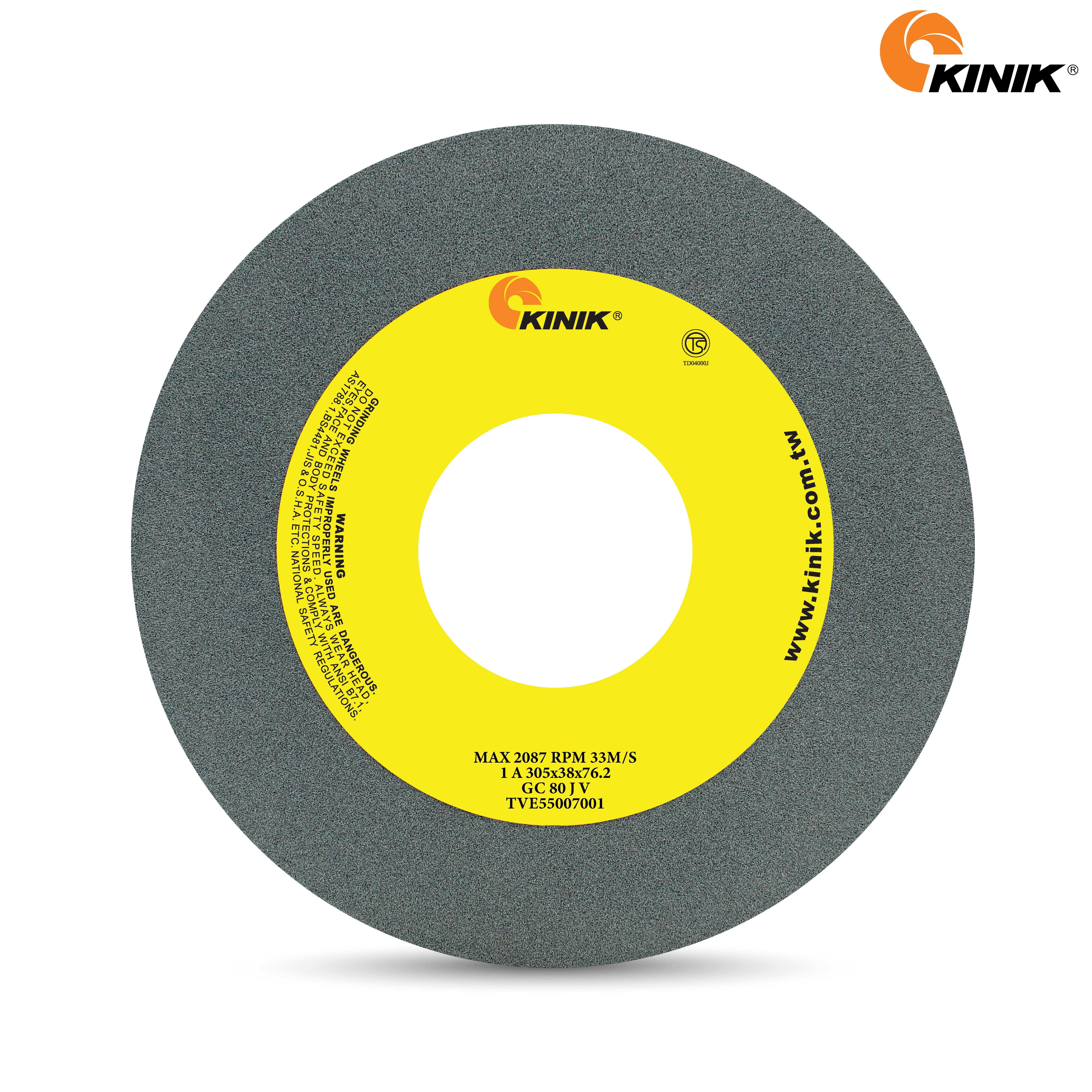 หินเจียร KINIK GC80JV1A 305x38x76.2 mm.