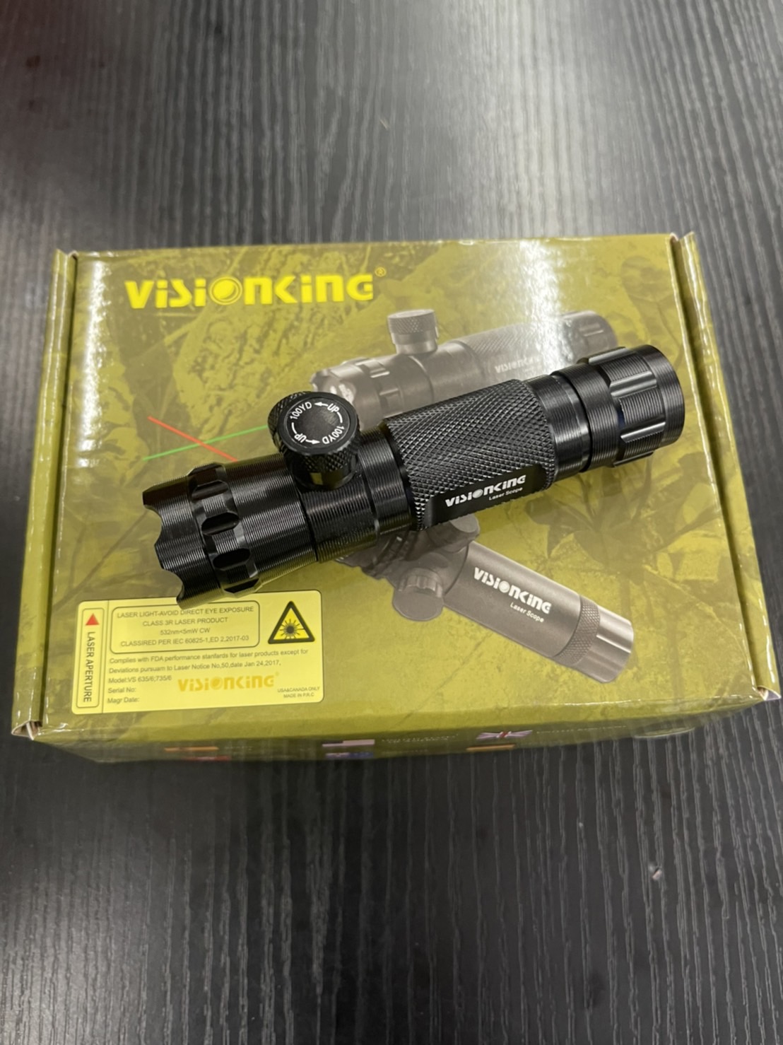 Visionking เลเซอร์แดง ปรับนอก