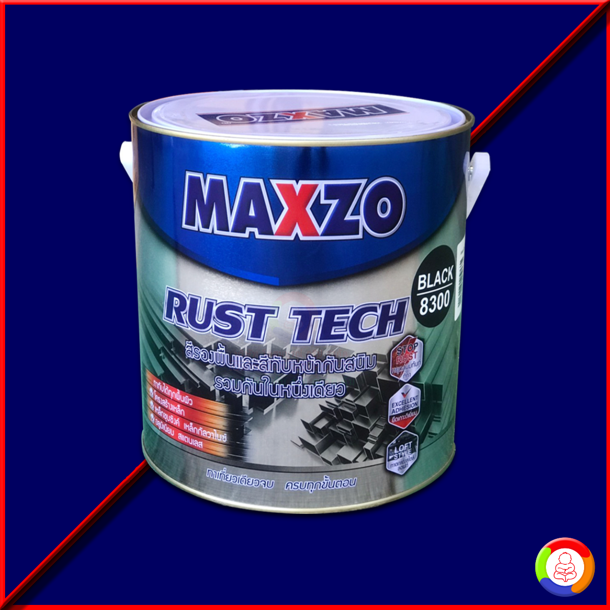 MAXZO RUST TECH MATT # BLACK (8300)