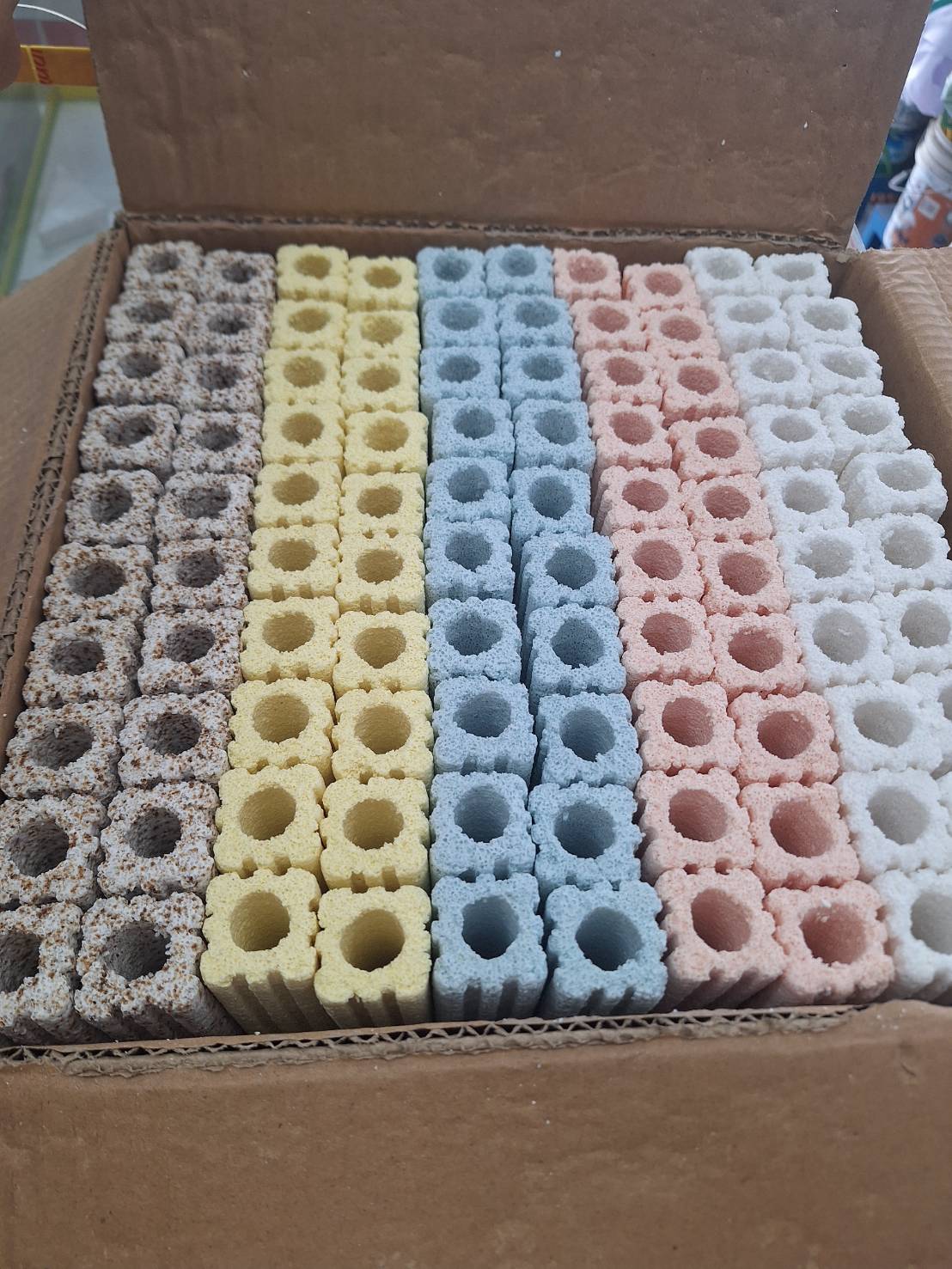 C-bar สีพาสเทล 6 แท่ง (คละสี)