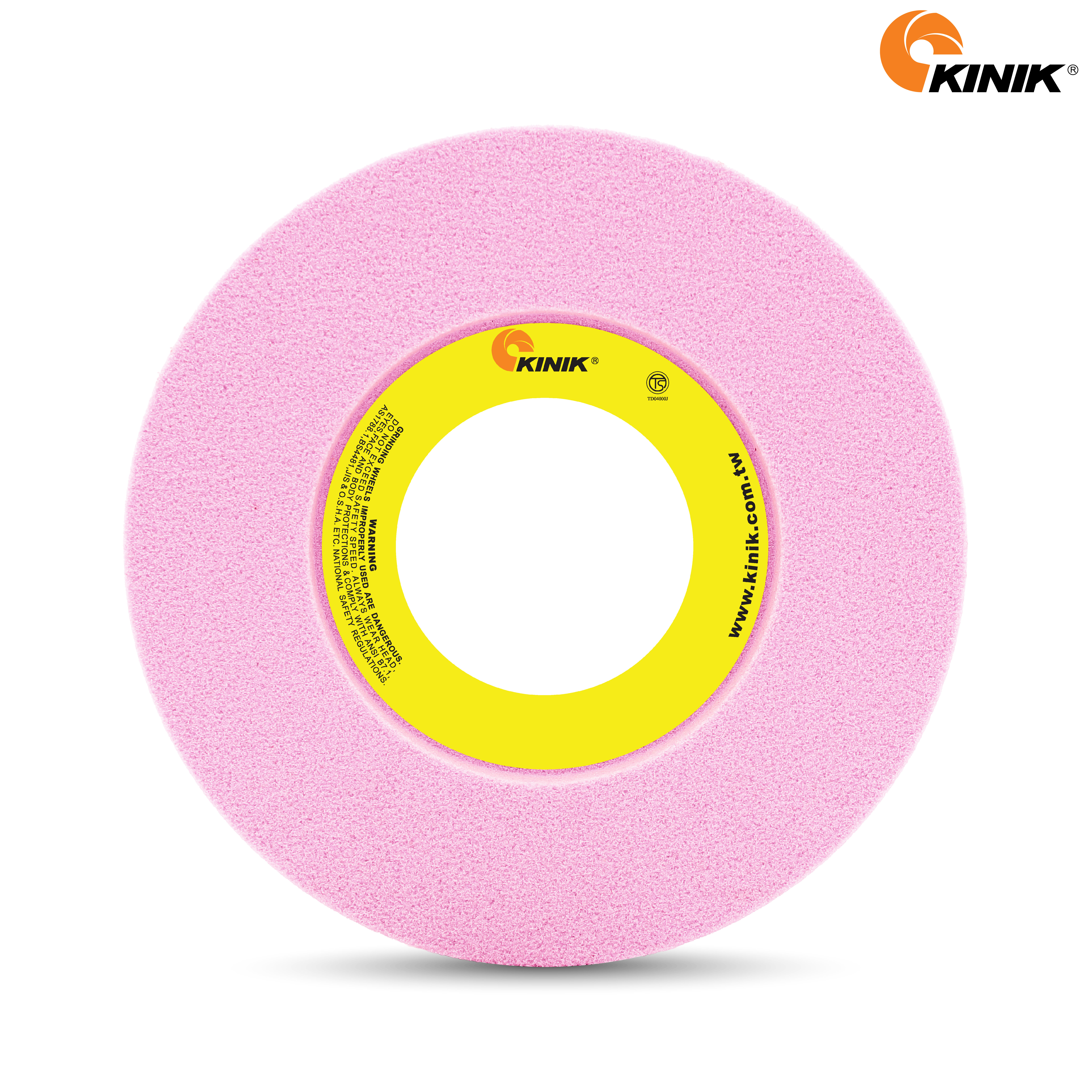 หินเจียร KINIK PSA46H10V7A 355x50x127 mm.