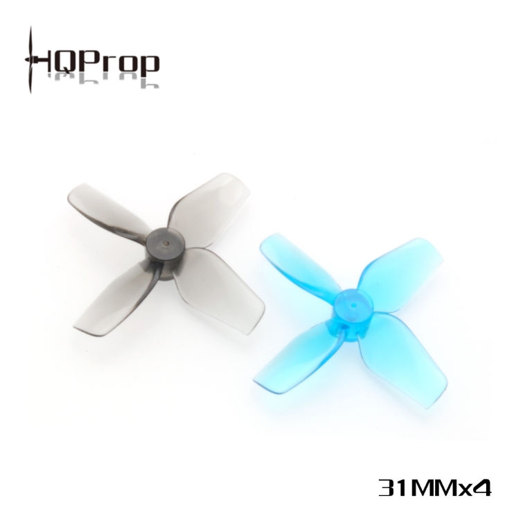 HQprop 31MMX4 รูแกน 1MM Shaft Micro Whoop Prop ใบพัดโดรนจิ๋ว tinywhoop 1ถุง 4ใบ