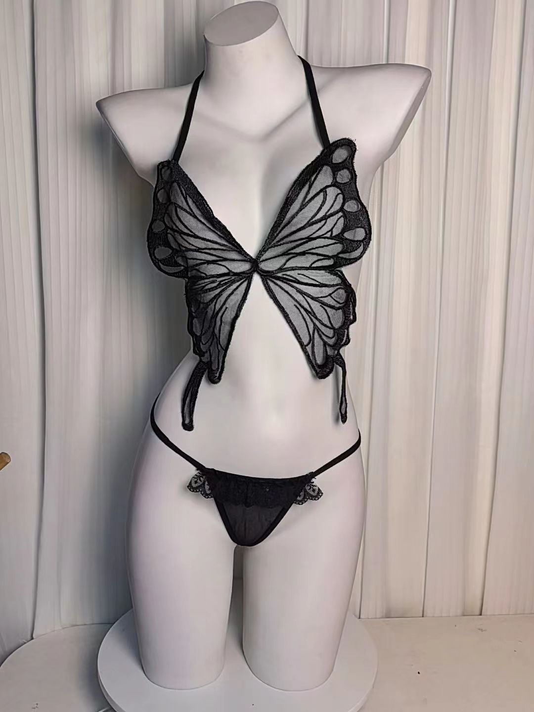 ชุดชั้นในเซ็กซี่ เซทผีเสื้อ ถ่ายแบบ ซีทรู พร้อมส่งในไทย