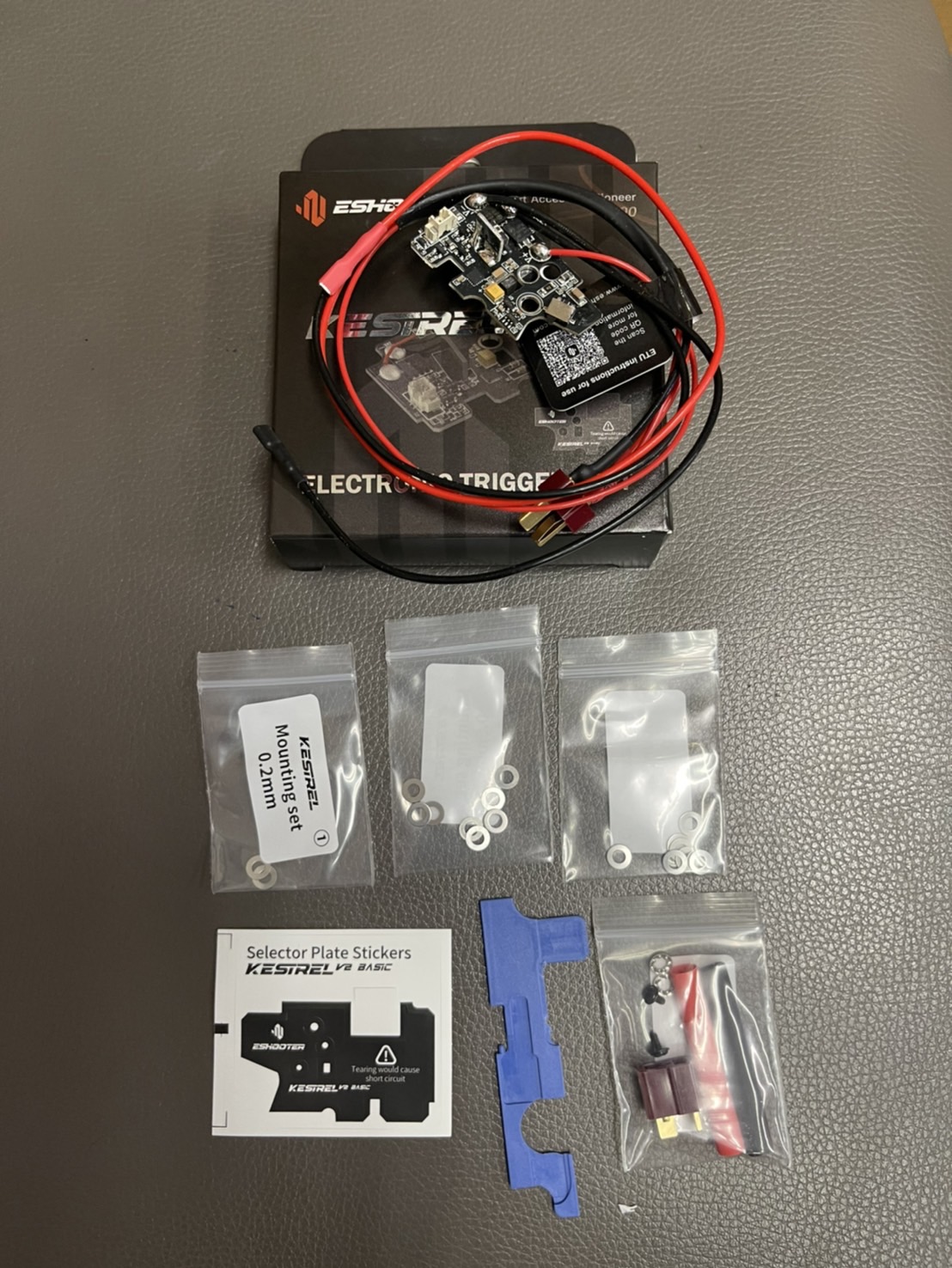 บอร์ดควบคุมการยิง Eshooter Kestrel V2 Basic ETU (สำหรับ Gearbox V2)