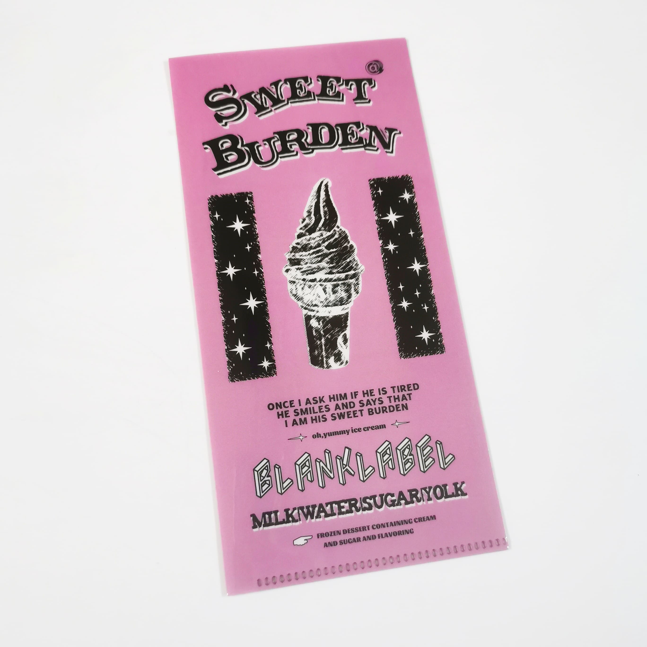 Sweet Burden - Ticket Folder