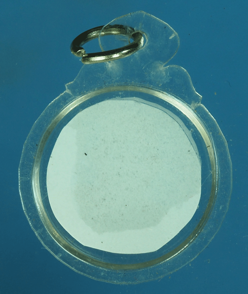 B2250 รูปถ่ายไม่ทราบอาจารย์ เลี่ยมพลาสติกเดิมจากวัด 3