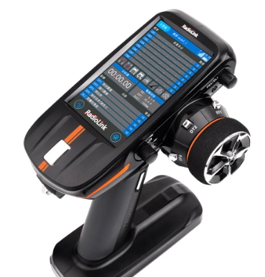 Radiolink RC8X 2.4GHz 8CH 4.3-Inch Full Colour Touch Screen LCD Radio Transmitter International Version With R8GF/R4FGM Receiver รีโมทตัวท๊อป หน้าจอสี ทัชสกรีน รองรับฟังชั่นมากมาย