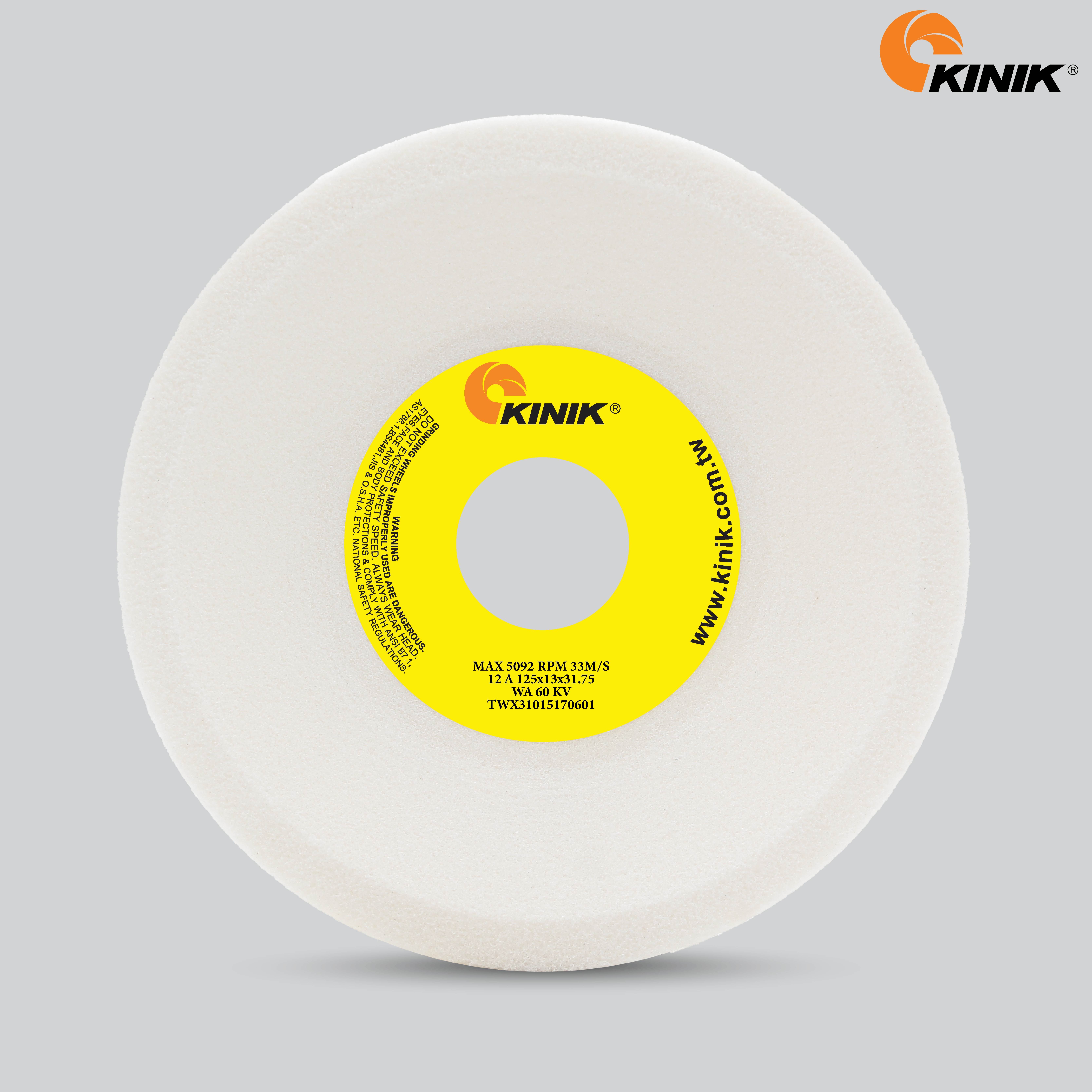 หินจาน KINIK WA60KV12A 125x13x31.75 mm.