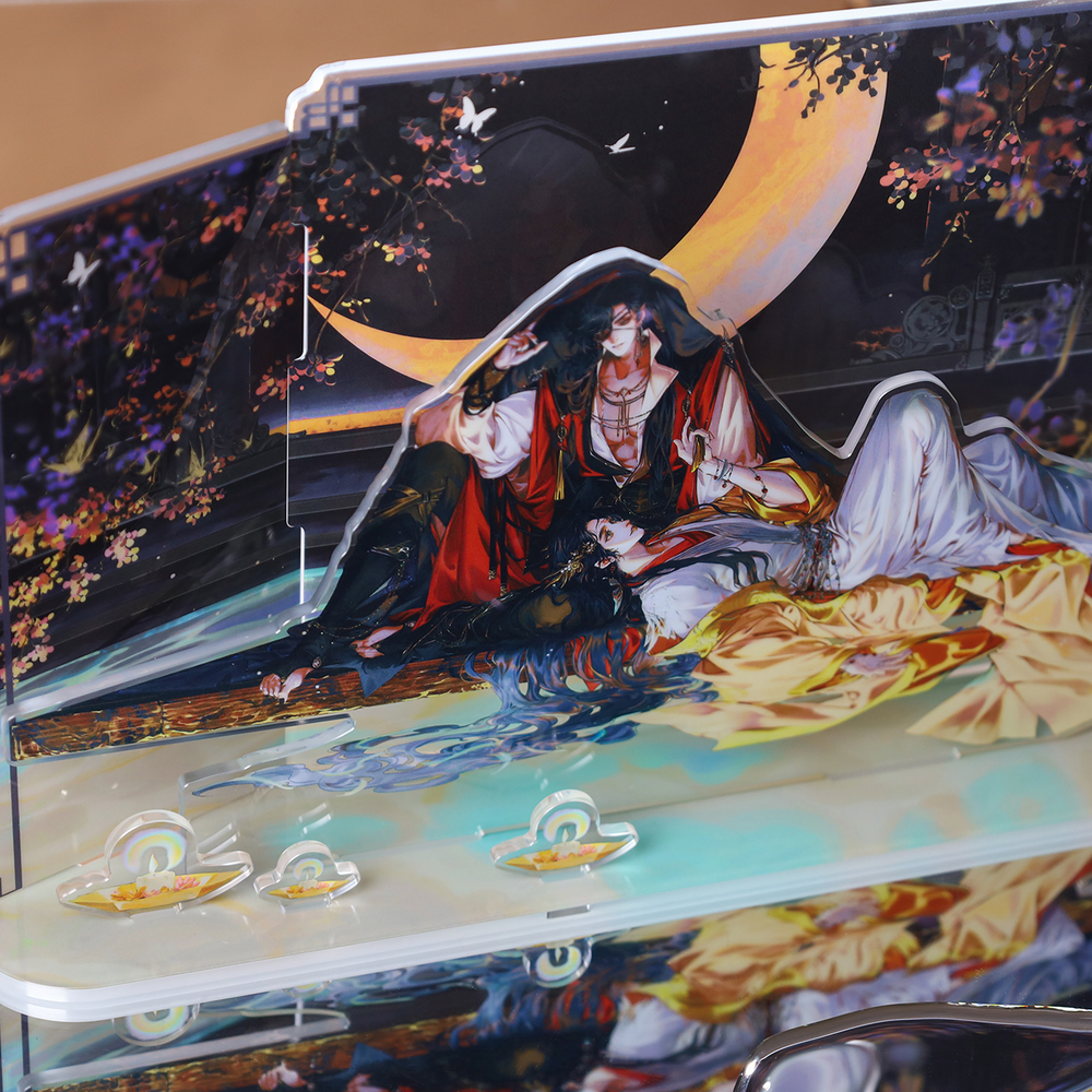 BEMOE 《天官赐福》漫画 繁花水榭系列 双人亚克力组合立牌 Standee