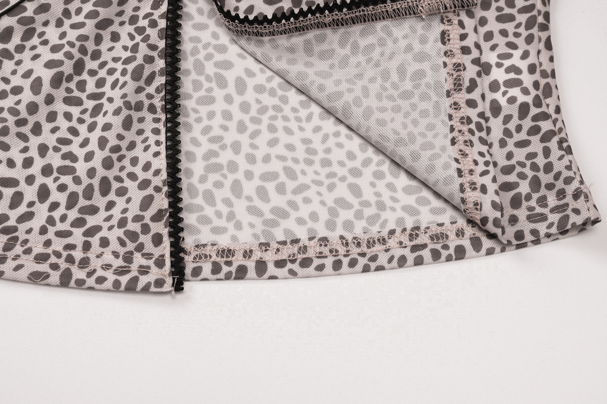 ชุดเซท เสือสาว ผ้าซีทรู พริ้วๆ รหัส GB4516453