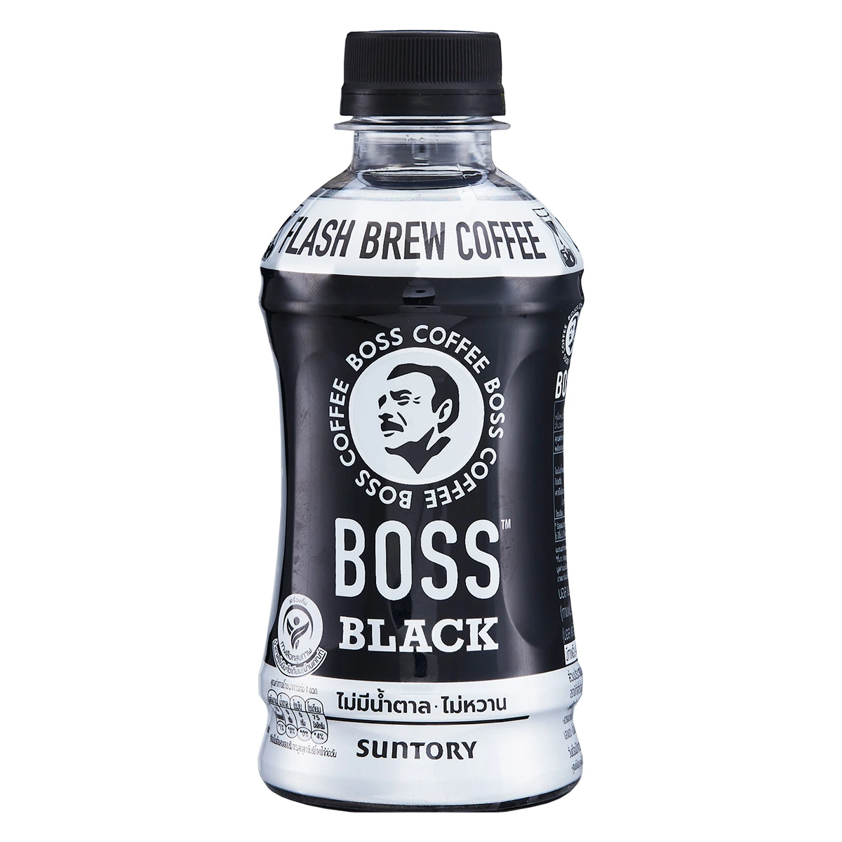 8858998589012 BOSS คอฟฟี่ แบล็ก ไม่หวาน 230มล.