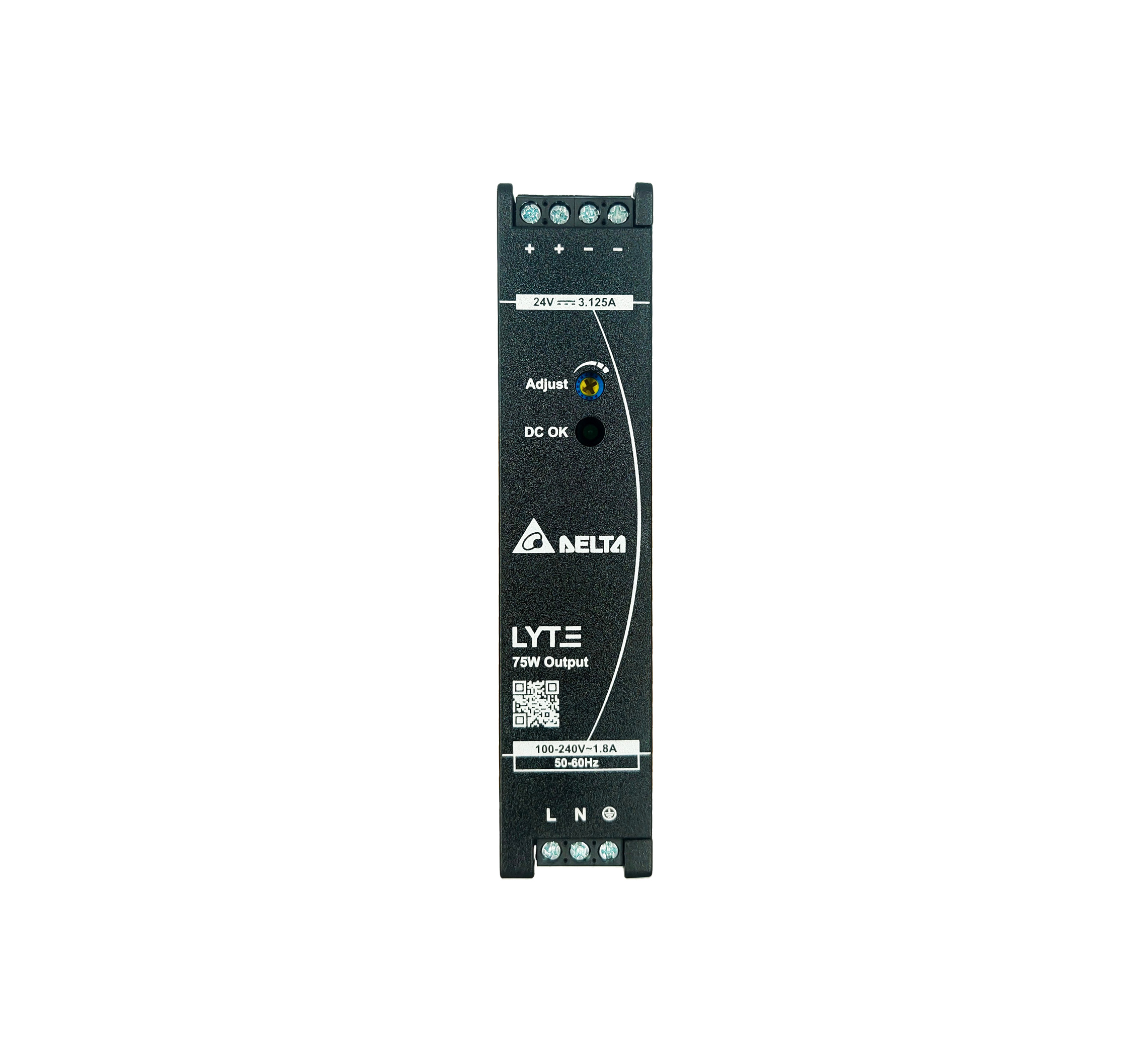 DRL-24V75W1AZ Output 24V/3.1A (75W) Delta Power Supply