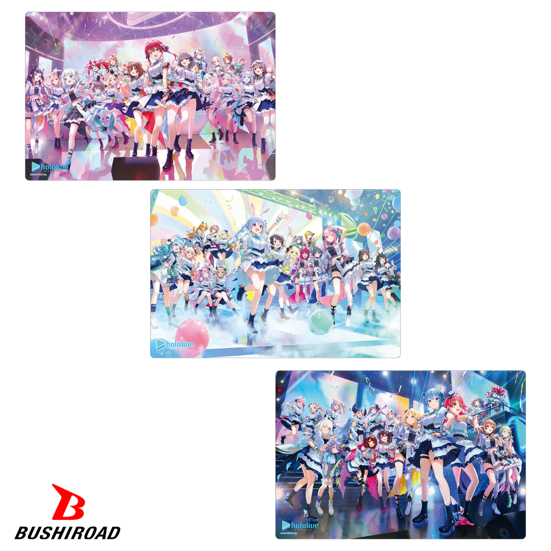 [PRE-ORDER] Bushiroad Rubber Mat Collection V2 hololive 5th fes. Capture the Moment"-hololive stage1, stage2, stage3