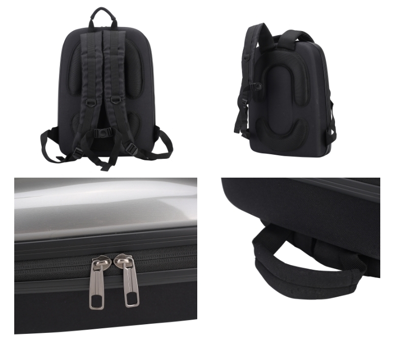 Avata Backpack กระเป๋าเป้สะพายสีเงิน ใส่รีโมทได้ เคสหลังแบบแข็ง กันกระแทก (DJI-C141)