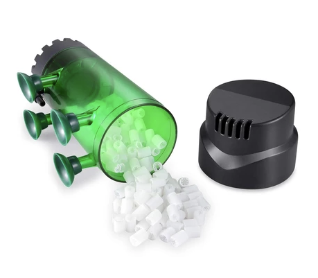 QANVEE FLUIDIZED BED(Moving Bed ระบบกรองชีวภาพแบบเคลื่อนที่ ช่วยสลายของเสีย ลดไนไตรต์ เพิ่มออกซิเจน) QANVEE LH-300,QANVEE LH-600