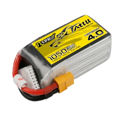 Tattu R-Line 6S V4 V5 130C 150C 1050 1200 1300 1400 1550mAh ที่สุดของแบตโดรน แรง อึด ทน