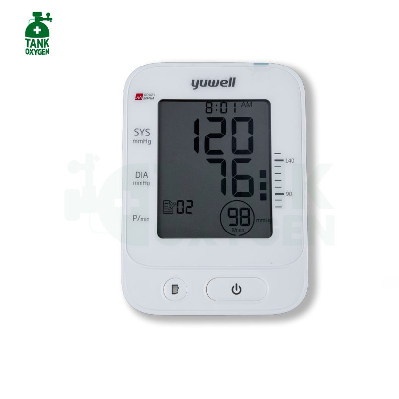 Yuwell รุ่น YE660E เครื่องวัดความดันอัตโนมัติ มีเสียงพูดภาษาไทย ประกันศูนย์ไทย 5 ปี
