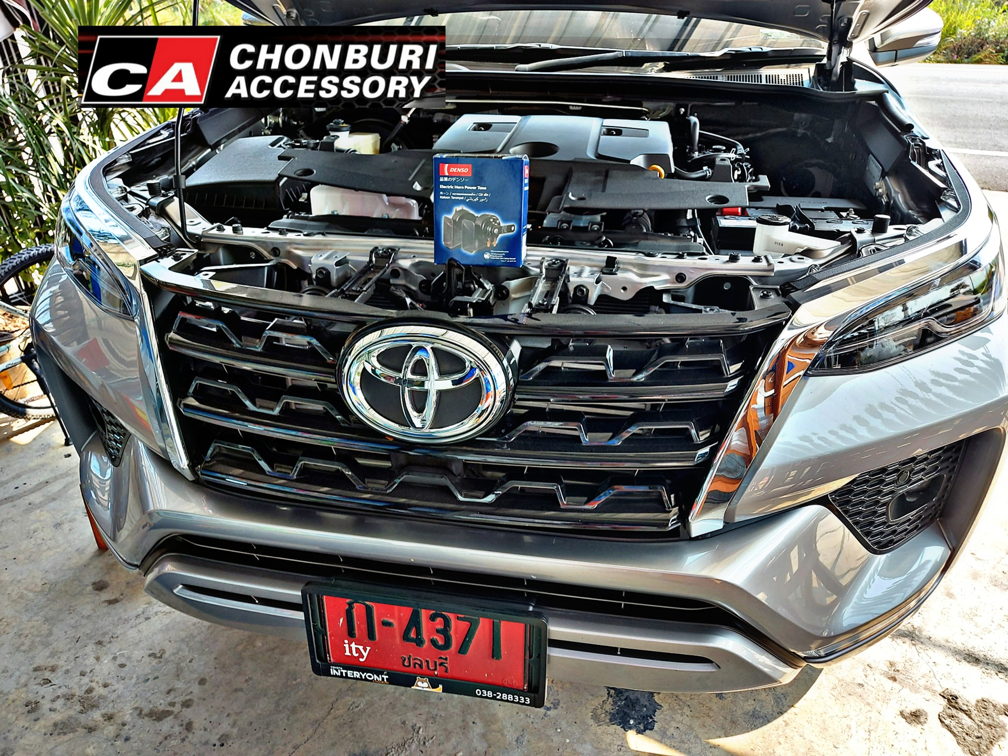 แตรแท้ DENSO โตโยต้า ฟอร์จูนเนอร์ GRsport Legender