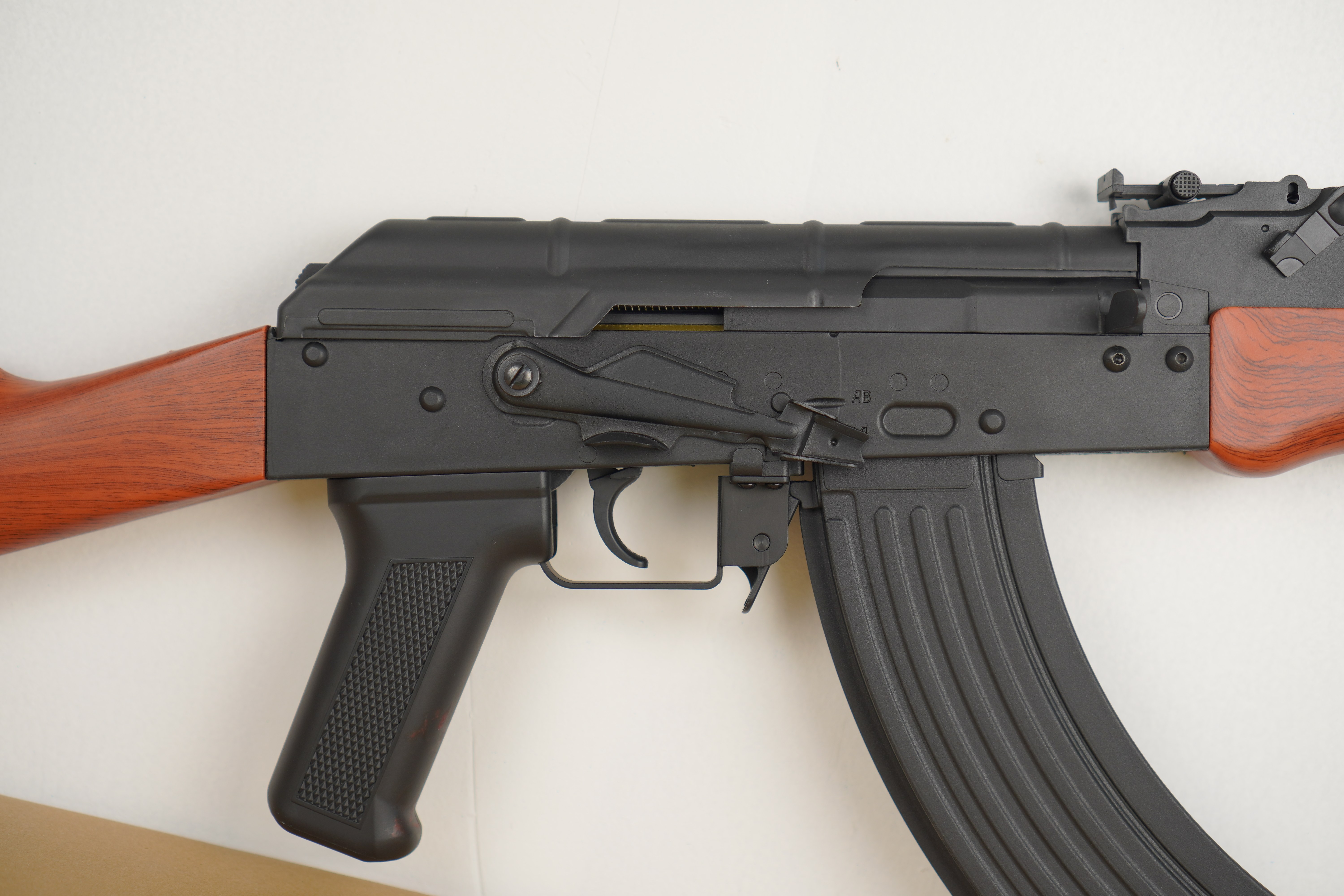 (58)AKM ลายไม้ เฟืองโหละ 220FPS+ ยิงรัวได้ ยิงSEMI(ทีละนัด)ได้